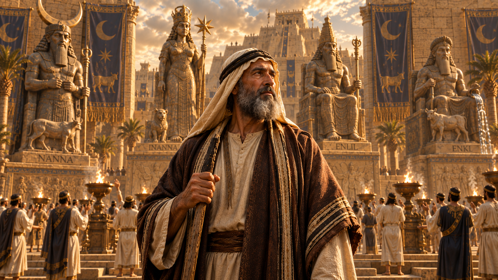 Abraham ante los dioses de Mesopotamia